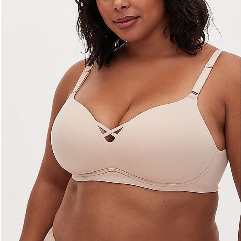 Torrid wireless nude bra